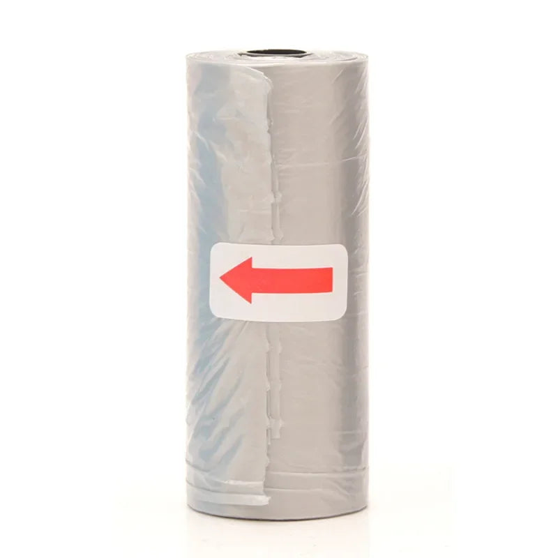 1200pcs Random Color Cartoon Paw Graphic Dog Poop Bags Pet Poop Bags Leak-Proof Dog Waste Bags For Pet Supplies