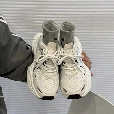 2024 Sneakers Mesh Breathable Shoes  Women Men Sports Running Casual Ladies Fitness Vulcanize Shoes Baskets Women's Luxary traf