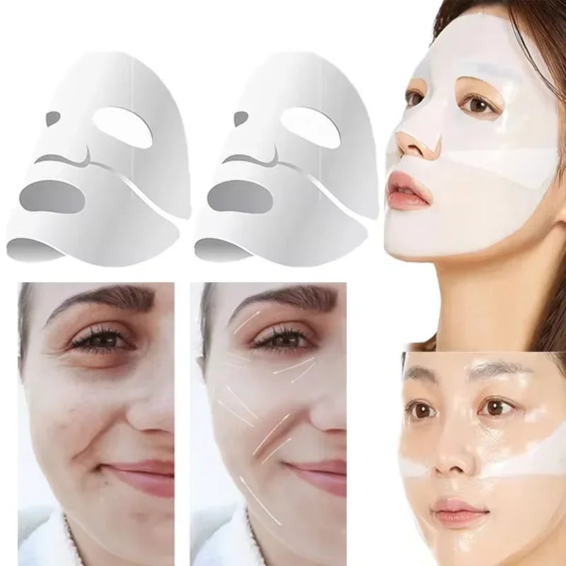 Water -Soluble Collagen Face Mask Shrink Pore Deep Moisturizing Overnight Mask Anti-Wrinkle Hydrating Brightening Face Skin Care