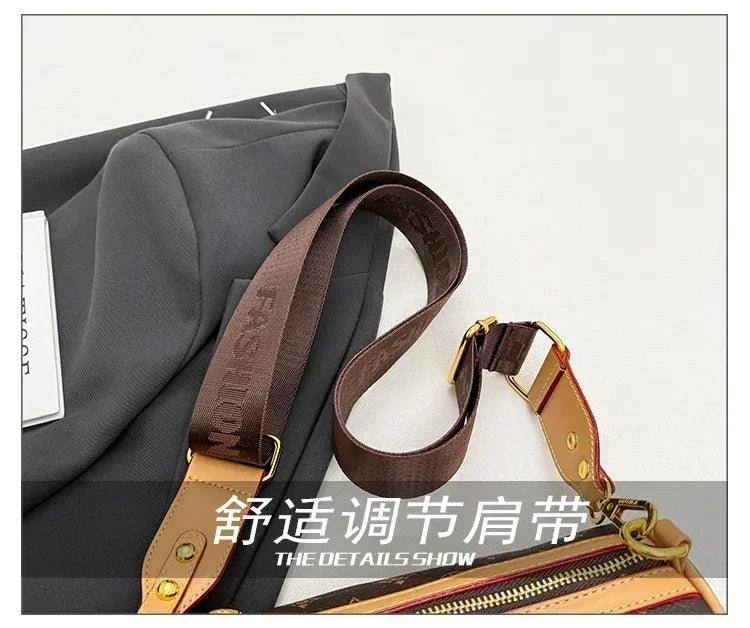 Famous designer popular classic elegant handbags leather ladies crossbody shoulder bag versatile and chic for evening