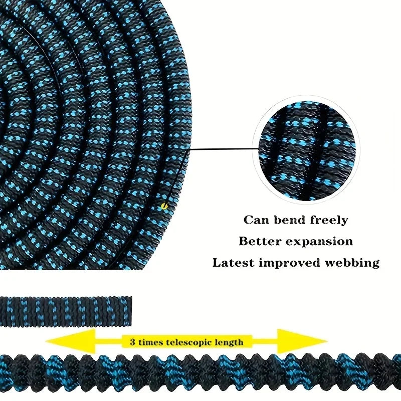 Expandable Flexible Garden Hose with High Pressure Nozzle Water Gun – Ideal For Irrigation, Patio Cleaning & Vehicle Washing