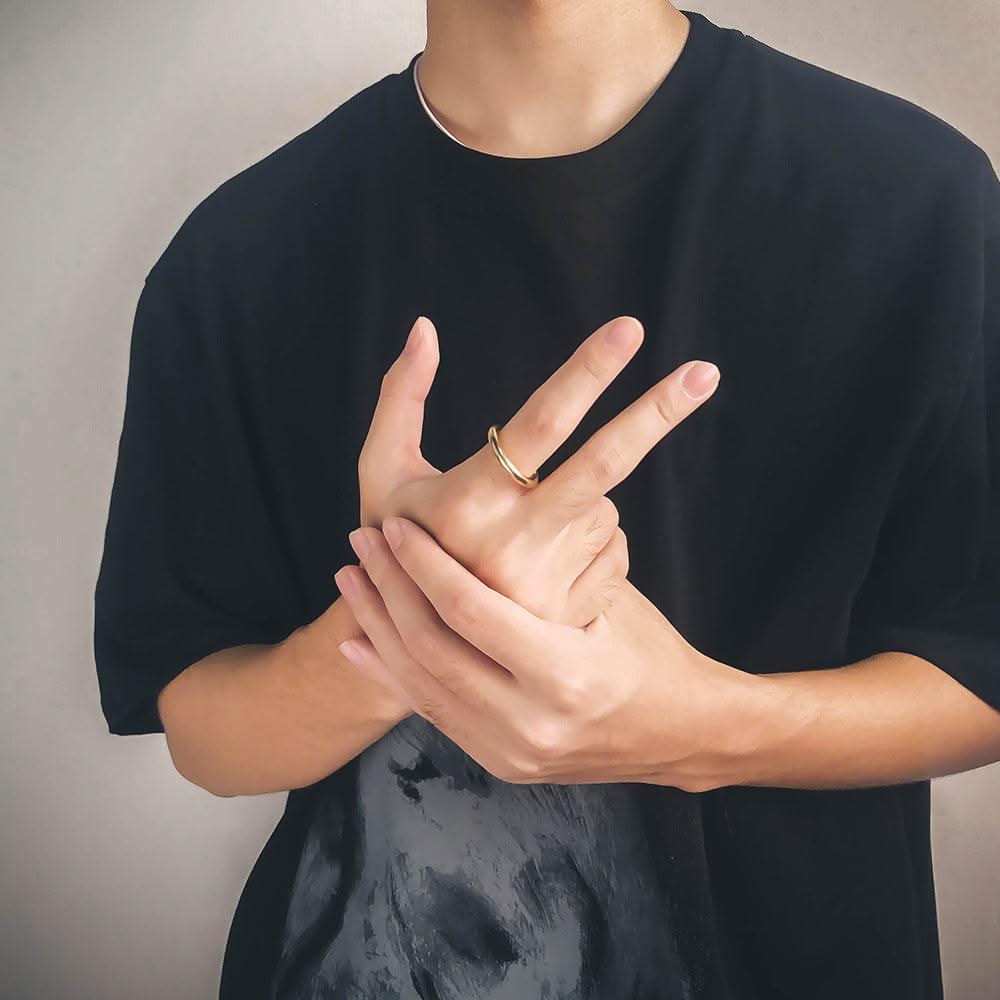 Love Ring Titanium Steel Ring - Elanique