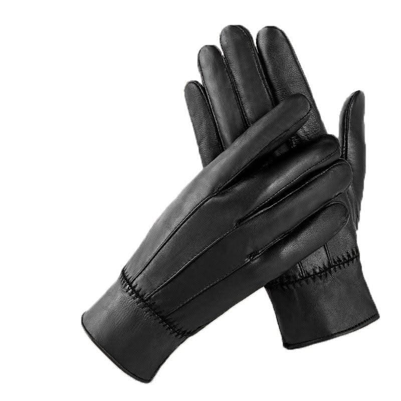 Genuine Leather Gloves For Men Women