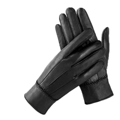 Genuine Leather Gloves For Men Women