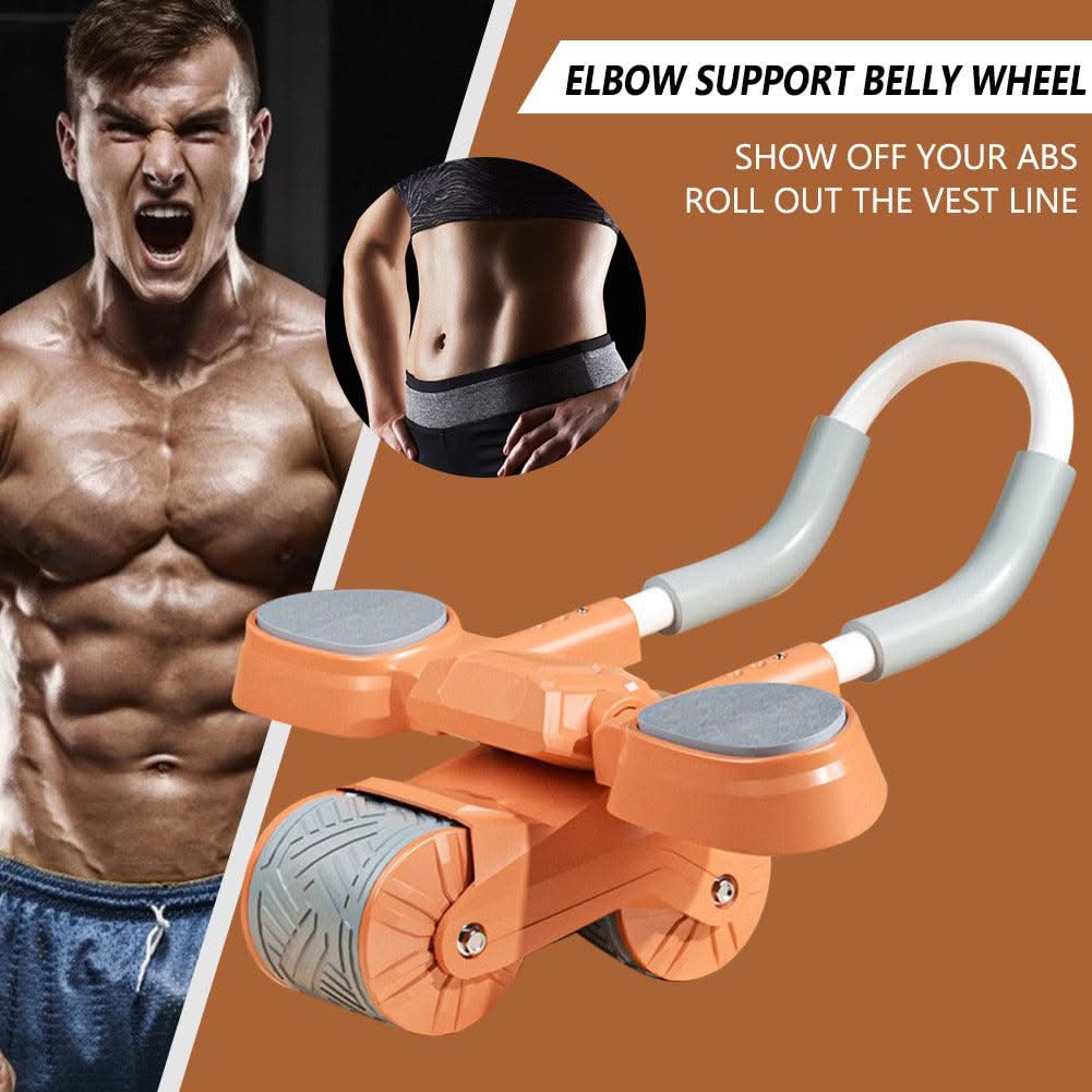 Home Elbow Support Rebound Abdominal Wheel Exercise - Elanique
