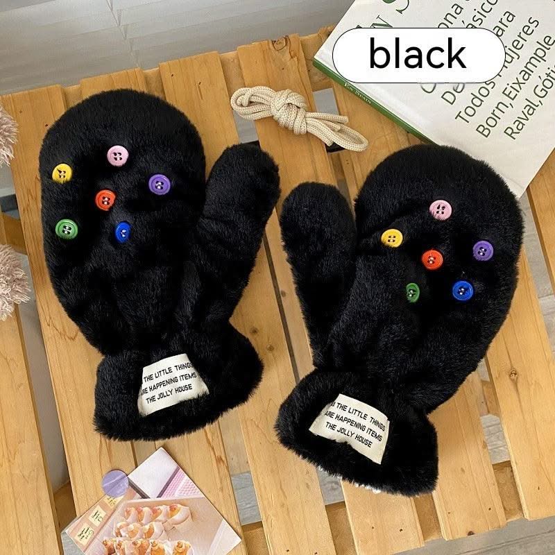 Plush Warm Gloves