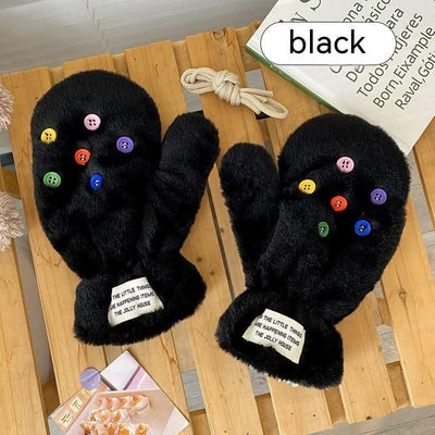 Plush Warm Gloves