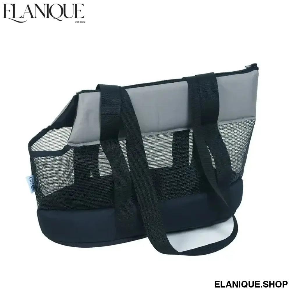 Breathable Small Pet Carrier Summer Pet Dog Carrier Portable Pet Carrier Shoulder Bag Black Cat Dog Carrier Bags For Small Dogs - Elanique