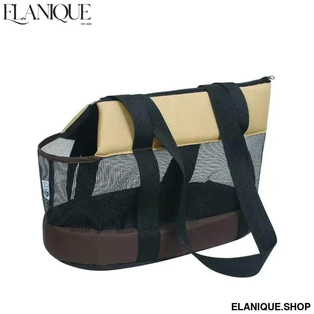 Breathable Small Pet Carrier Summer Pet Dog Carrier Portable Pet Carrier Shoulder Bag Black Cat Dog Carrier Bags For Small Dogs - Elanique