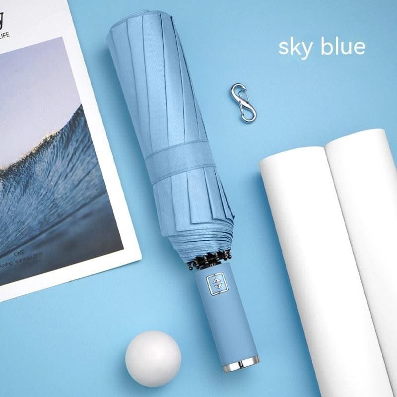 16-bone Automatic Umbrella For Men And Women