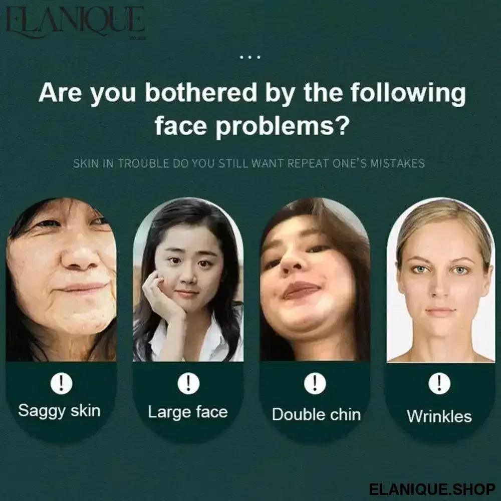 Chin Cheek Slimming Bandage - V Shaper V Line Lifting Anti Wrinkle Mask - Elanique