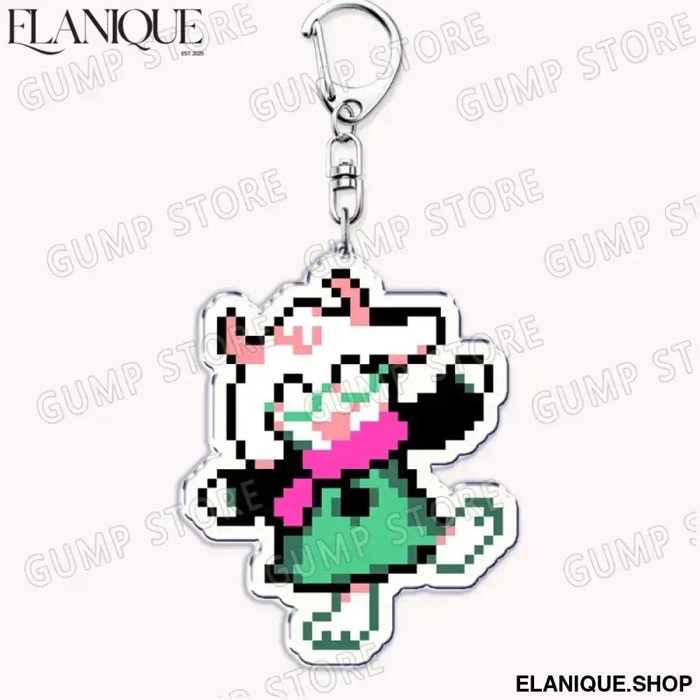 Deltarune Keychains | Ralsei Kris Susie Spamton Gamer Gift – Elanique