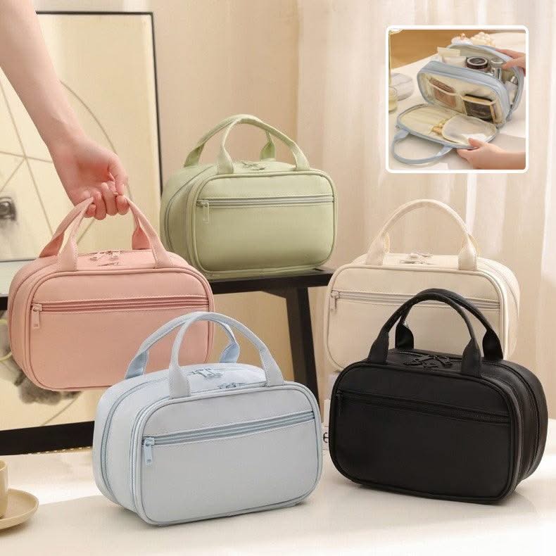 New Portable Cosmetic Bag With Large Capacity Waterproof For Women