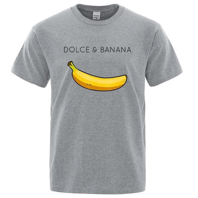 Dolce Banana Fashion Print Men T-shirts - Elanique