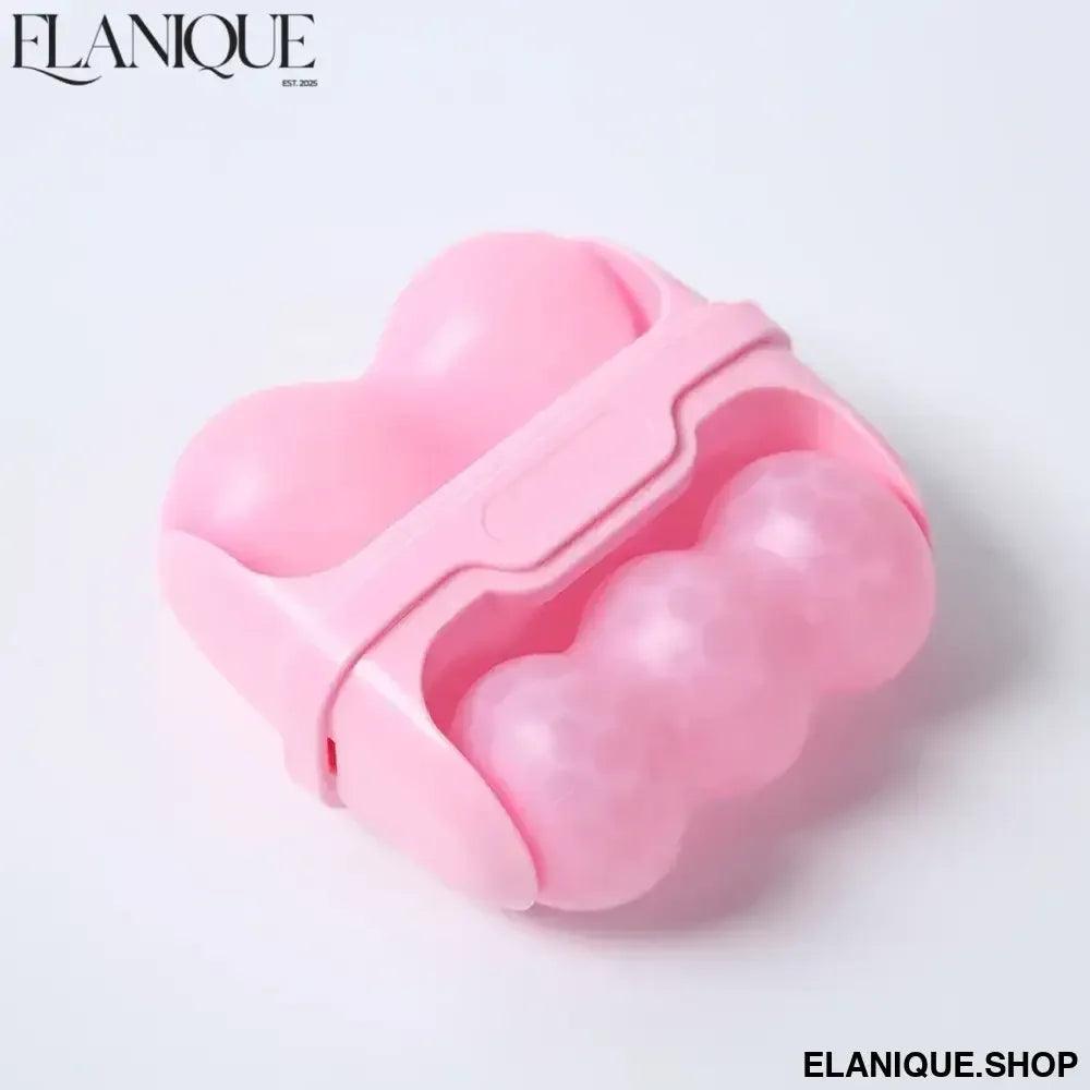 Double Head Ice Roller For Face Eye Puffiness Migraine Pain Relief Minor Injury Facial Cold Therapy Massage Roller Skin Care - Elanique