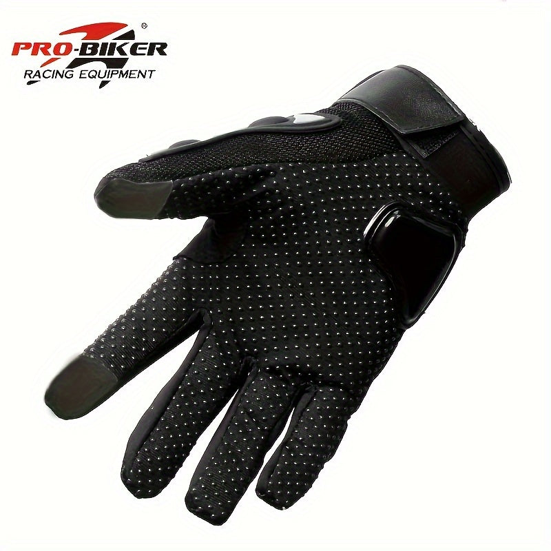 Suitable For Motorcycles, Road Bikes, Off-road Motorcycles, Spring, Summer, Autumn, And Winter Unisex Finger Touch Screen Gloves For Men And Women, Breathable Cycling Gloves, Motorcycle Gloves, Bicycle Gloves. Christmas Gift