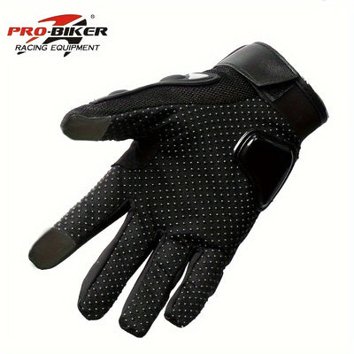 Suitable For Motorcycles, Road Bikes, Off-road Motorcycles, Spring, Summer, Autumn, And Winter Unisex Finger Touch Screen Gloves For Men And Women, Breathable Cycling Gloves, Motorcycle Gloves, Bicycle Gloves. Christmas Gift