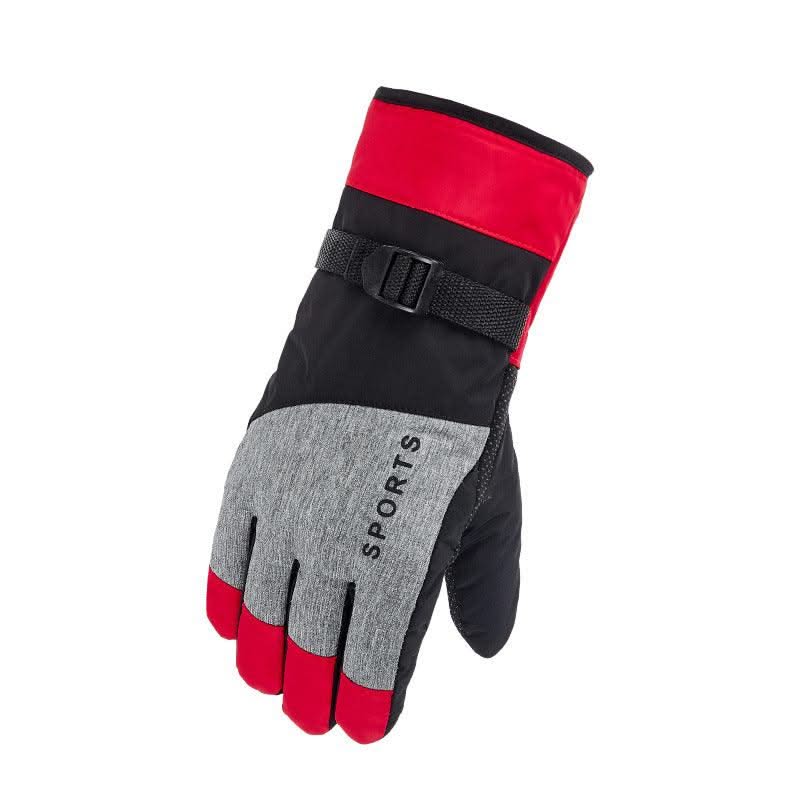 Men Ski Gloves Thickened