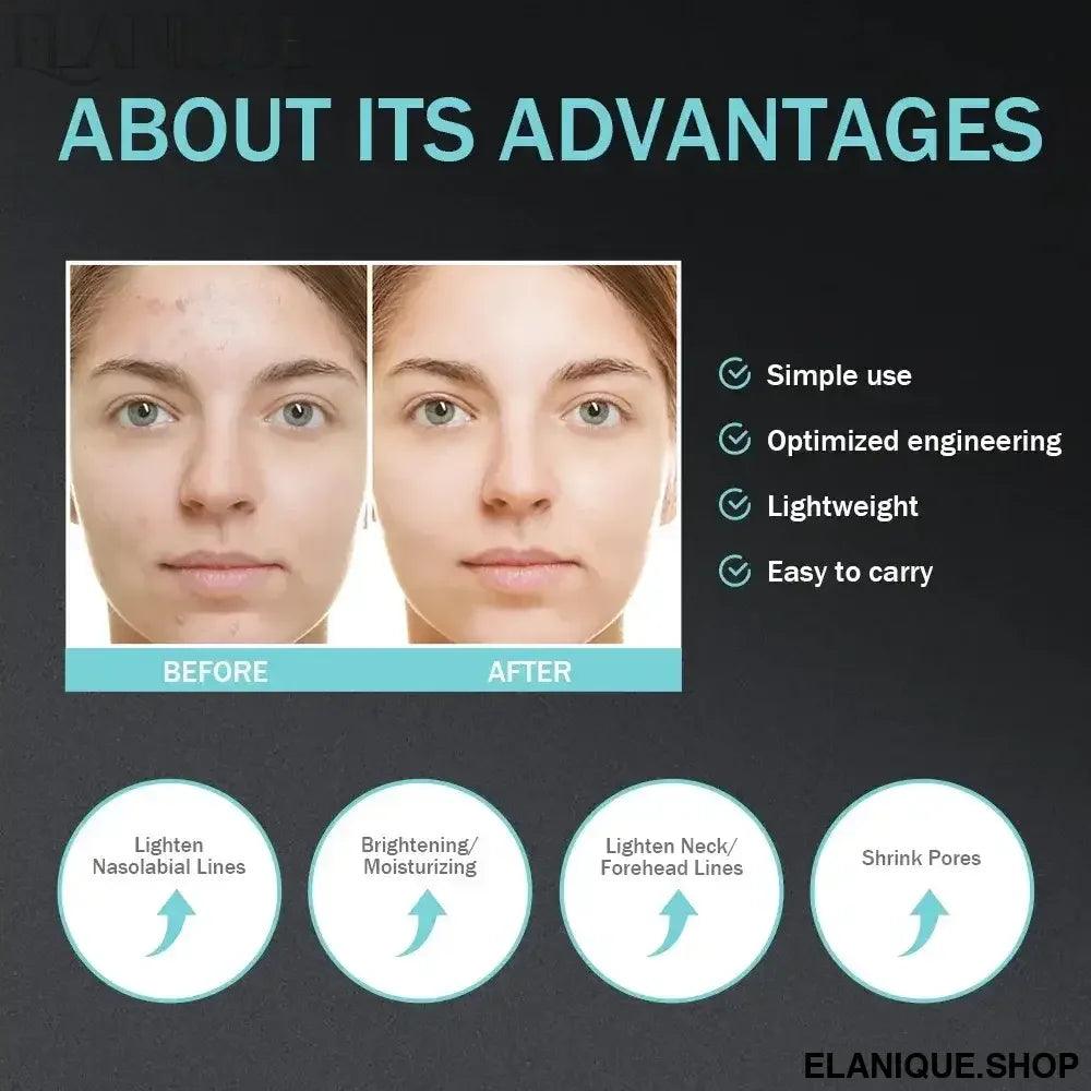 Facial Age-R Booster H Skin Care Facial Skin Care Tools Anti Aging Microcurrent Lift Face Care Therapy Home Beauty Device - Elanique