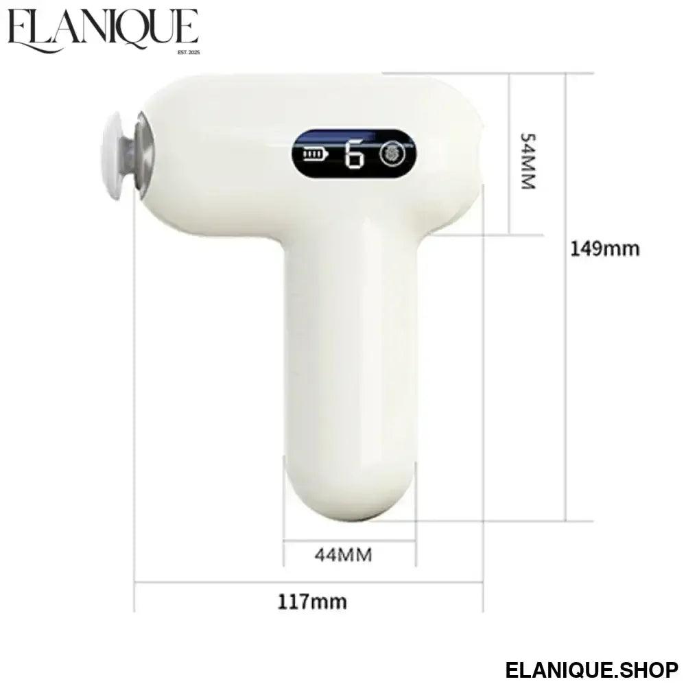 Fascia Gun Body Muscle Relaxation - Electric Touch Screen Vibration - Elanique