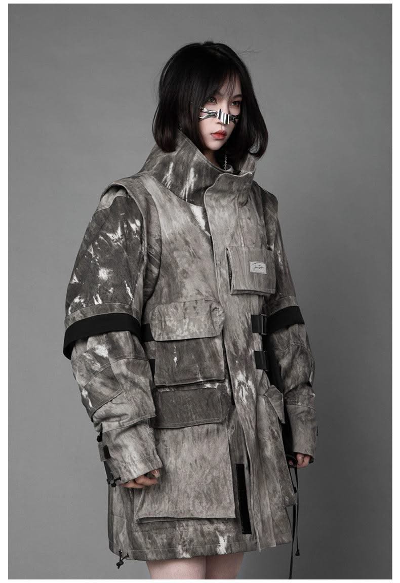 Multi-pocket Camouflage Jackets For Men And Women - Elanique