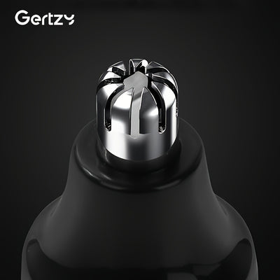 GERTZY Ear And Nose Hair Trimmer for Men Rechargeable - USB Electric Nose Hair Trimmer for Women - Painless Eyebrow Facial Hair Removal Nose Clipper, Father's Day Gift
