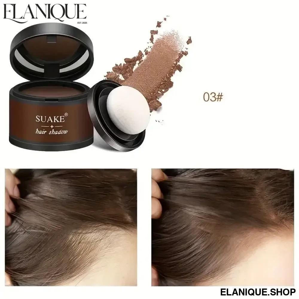Hairline shadow powder, instantly covers the hairline and roots, waterproof hairline powder filler, creates a natural look - Elanique