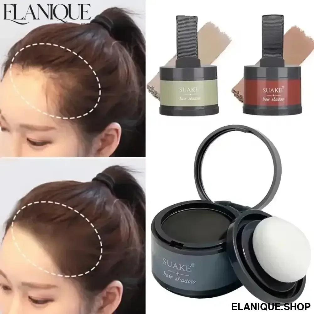 Hairline shadow powder, instantly covers the hairline and roots, waterproof hairline powder filler, creates a natural look - Elanique