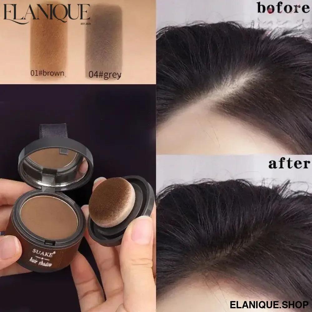 Hairline shadow powder, instantly covers the hairline and roots, waterproof hairline powder filler, creates a natural look - Elanique