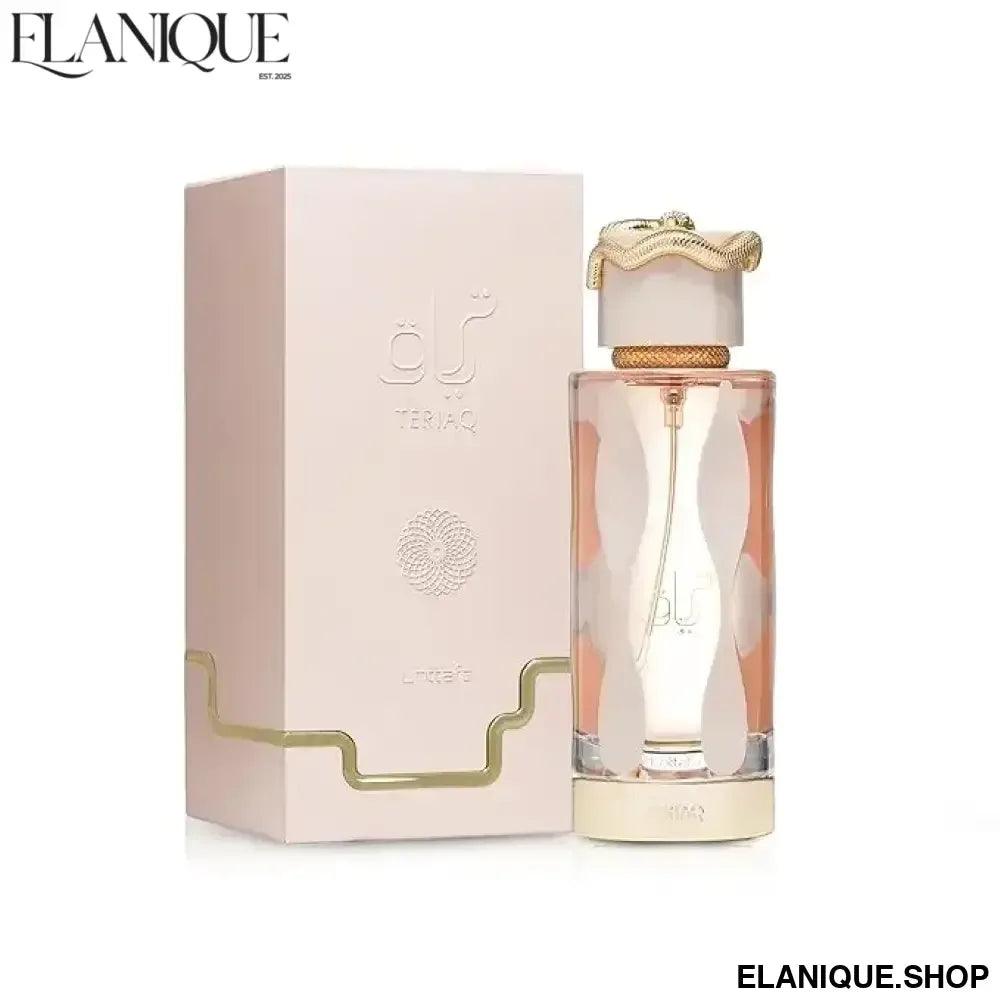 Lattafa Teriaq Intense Perfume 100M Arabian Fragrance for Women & Men Long Lasting Sexy Unisex Eau de Parfum Luxury Gift Set - Elanique