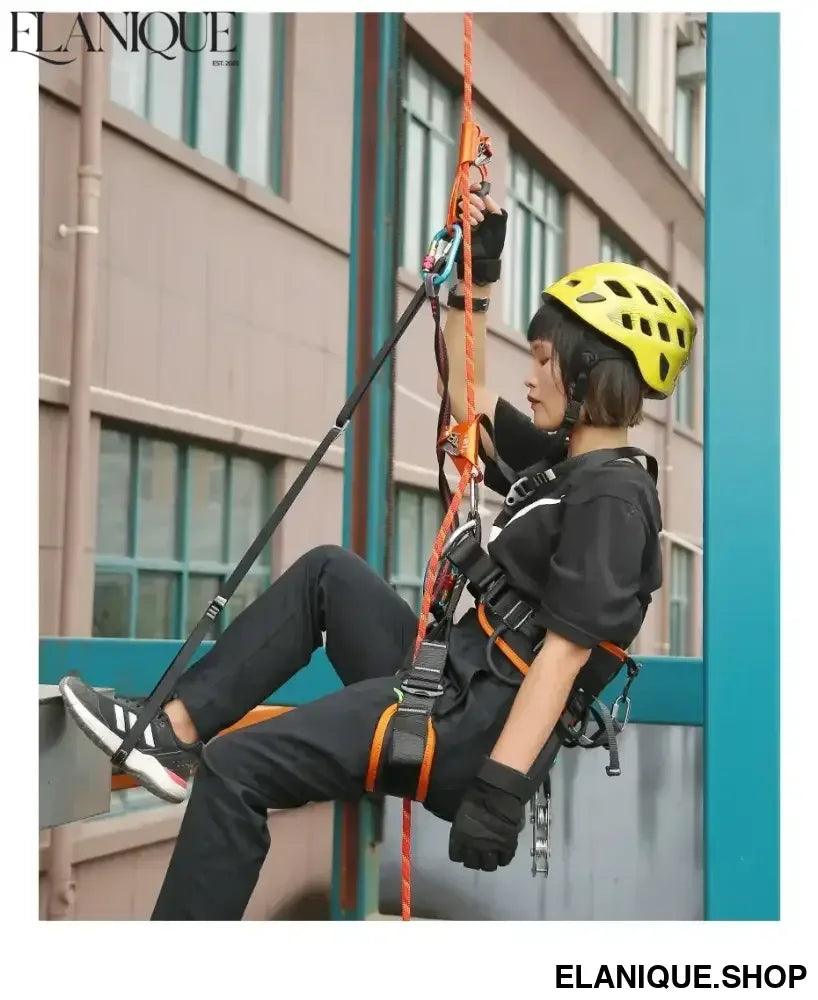 Mountaineer Chest Ascender Climber Climbing Rope Tool Outdoor Rock Climbing SRT Professional Chest Climber Equipment Protection - Elanique