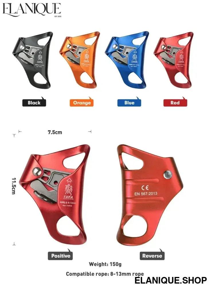 Mountaineer Chest Ascender Climber Climbing Rope Tool Outdoor Rock Climbing SRT Professional Chest Climber Equipment Protection - Elanique