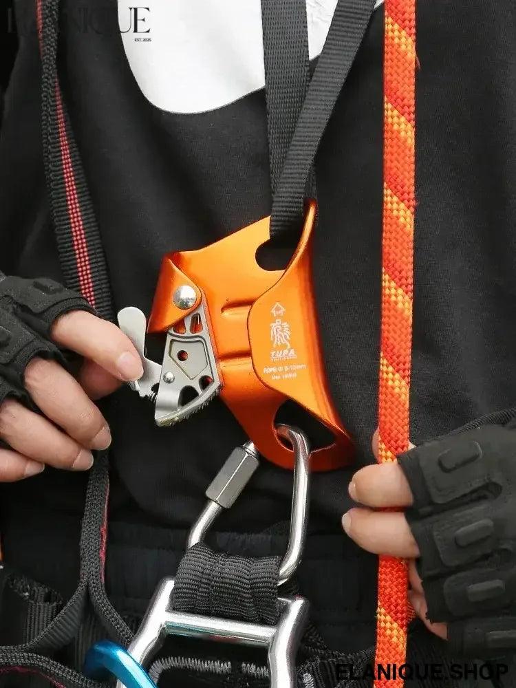 Mountaineer Chest Ascender Climber Climbing Rope Tool Outdoor Rock Climbing SRT Professional Chest Climber Equipment Protection - Elanique