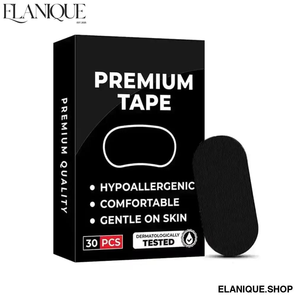 Mouth Tape Gentle Adhesive Sleeping Breath Correction Anti-Snoring Tape for Improved Sleep Dry Mouth Relief Night Use Essential - Elanique