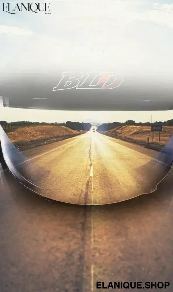 Personalised Dual Lens Flip Up Helmet – Motocross Racing Modular - Elanique
