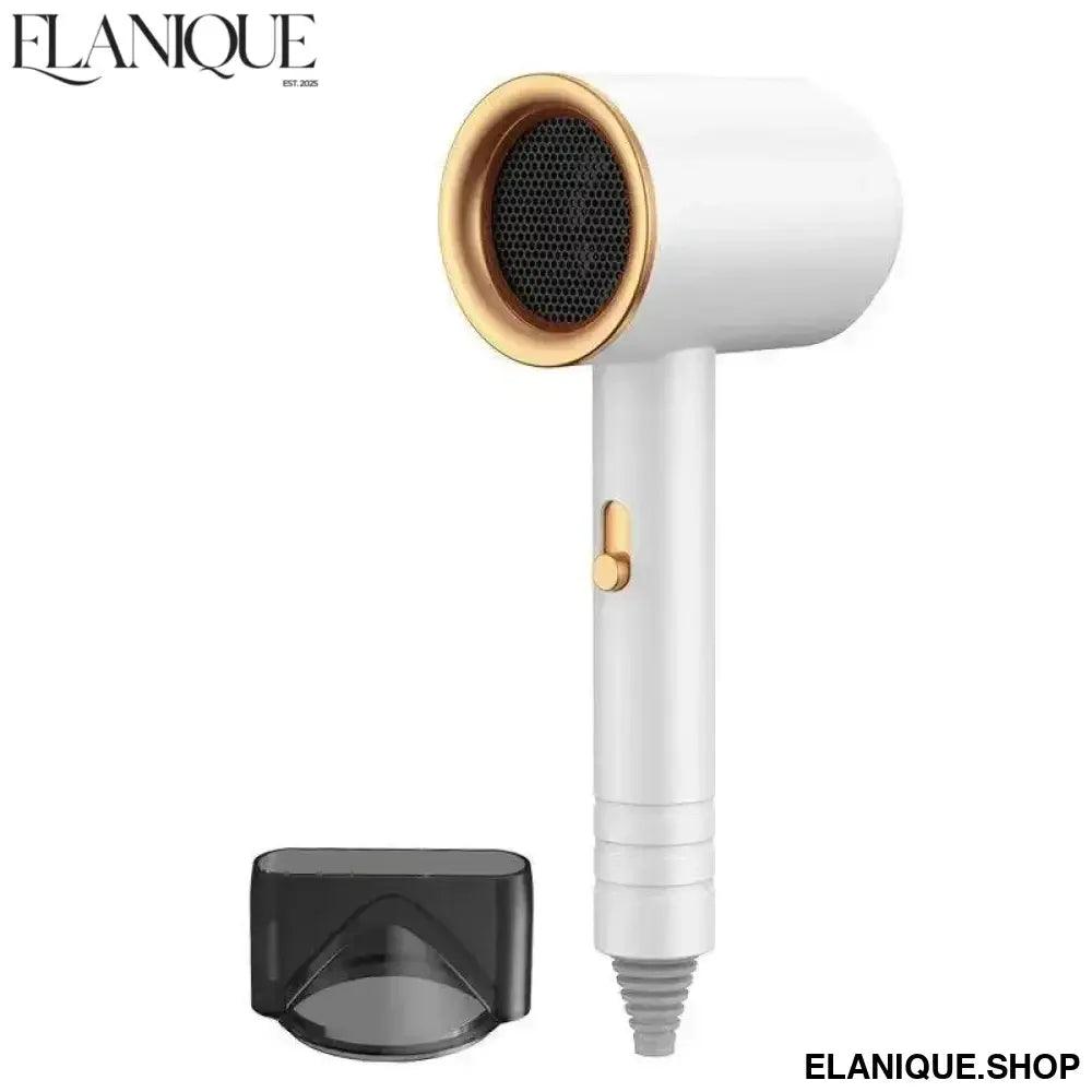 Professional Salon Hair Dryer with Ionic & Heat Protection Portable for Home Hotel Travel-for Household & Hotel Use - Elanique