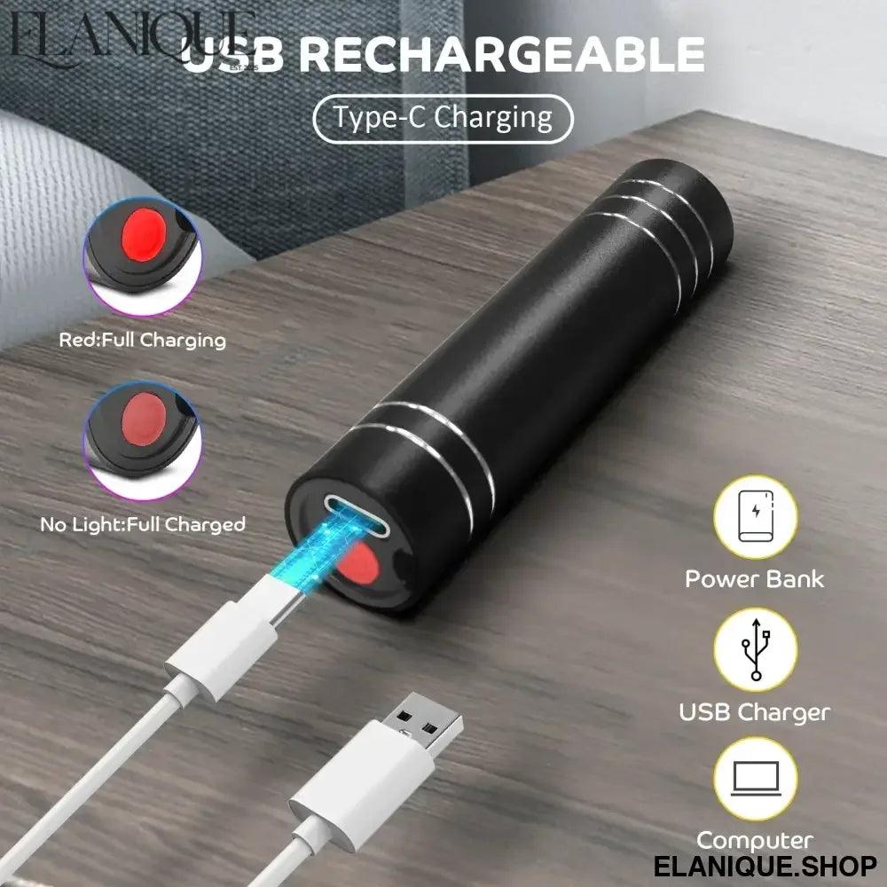 Red Light Therapy Electric Torch Infrared Light Therapy Portable Lamp Pen Red Light Therapy Face Wand - Elanique
