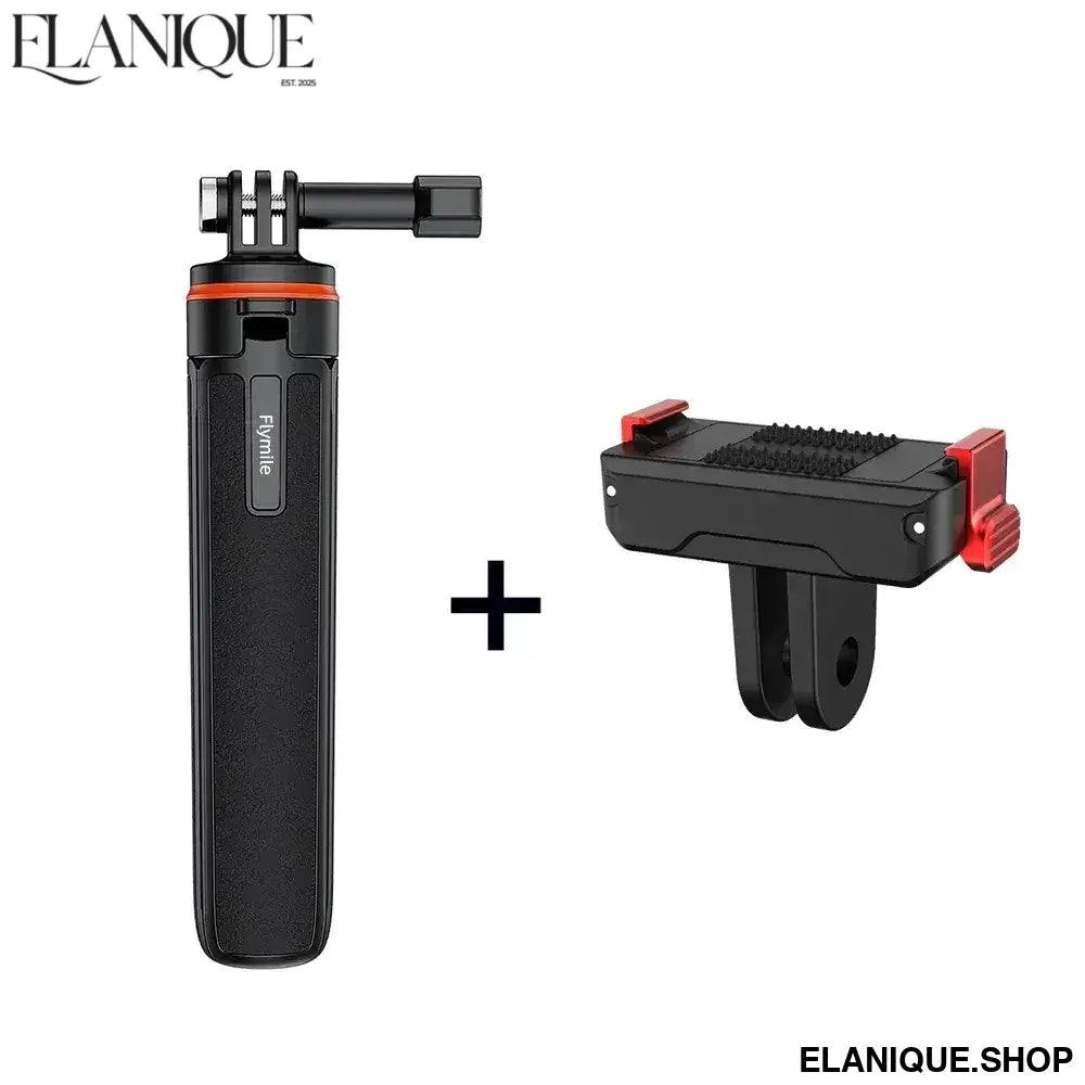Selfie Stick Tripod for DJI Action 5 Pro/Osmo 360/Pocket 3/Insta360 X5 Adjustable Length Tripods Stand Photography Accessories - Elanique