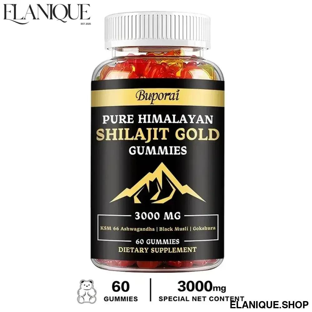 Shilajit Gummies - Skin and Digestive Health, Boosts Energy, Improves Mood, Immunity - Elanique