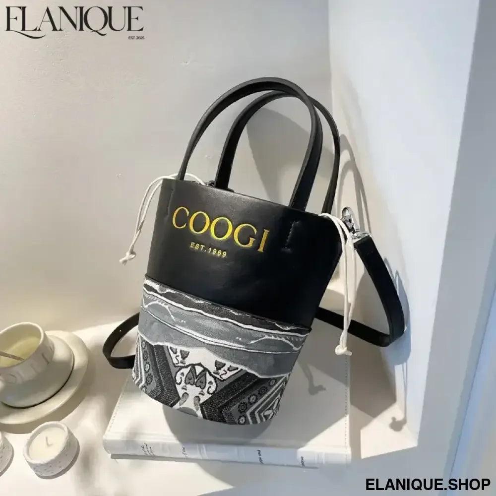 Stylish Classic Tote Bag Premium Leather Handbag By Famous Designer For Fashionable Ladies Shoulder Messenger - Elanique