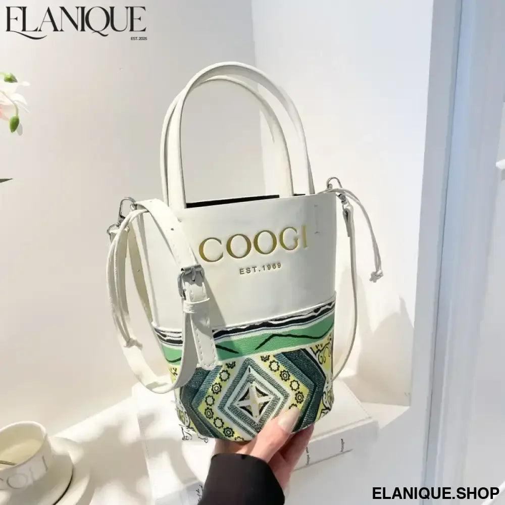 Stylish Classic Tote Bag Premium Leather Handbag By Famous Designer For Fashionable Ladies Shoulder Messenger - Elanique