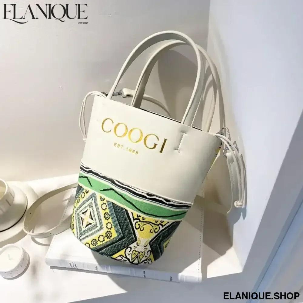 Stylish Classic Tote Bag Premium Leather Handbag By Famous Designer For Fashionable Ladies Shoulder Messenger - Elanique