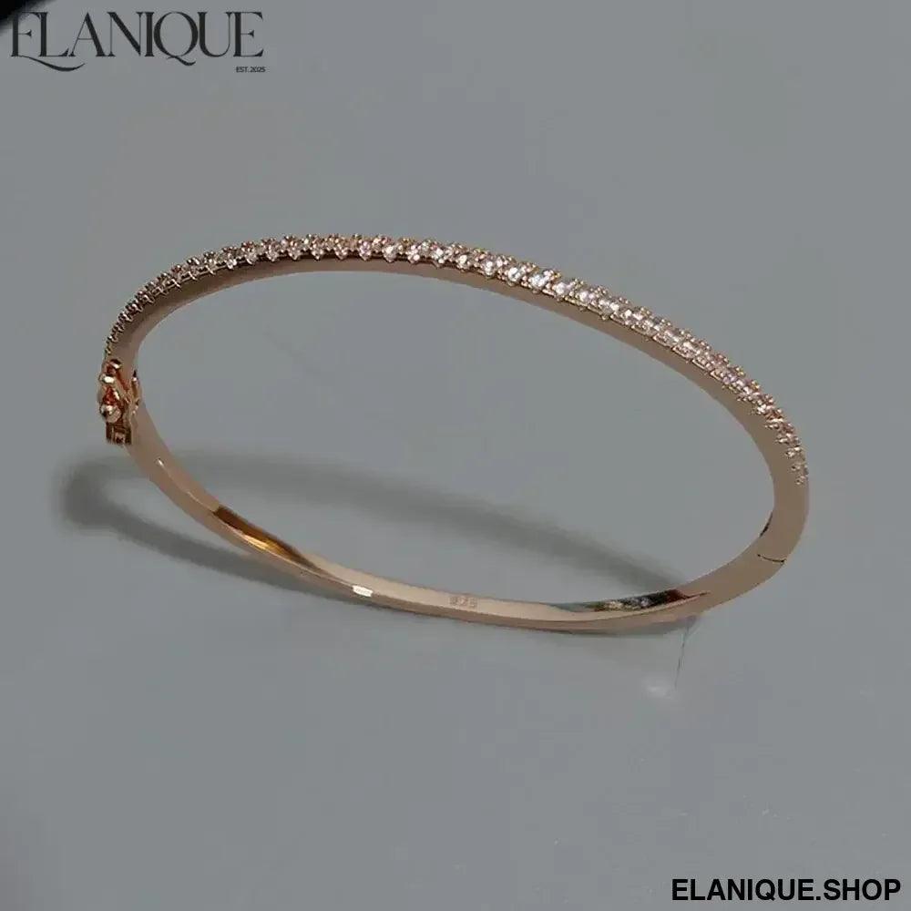 Top Quality Pure Sterling 925 Silver Jewelry For Women Design Bangle Classic and Simple Style Suitable for Women&