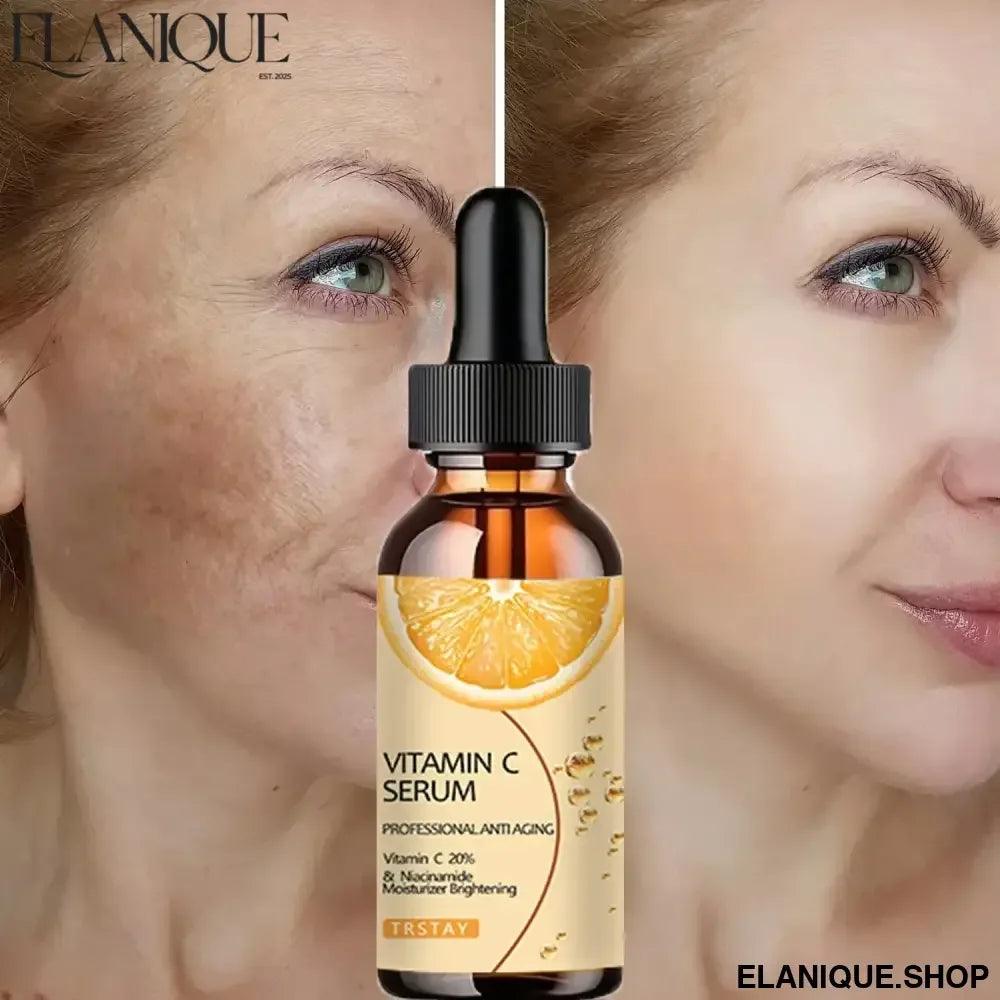 vitamin C essence, mild and non irritating, hydrating, nourishing, leaving skin soft and delicate - Elanique