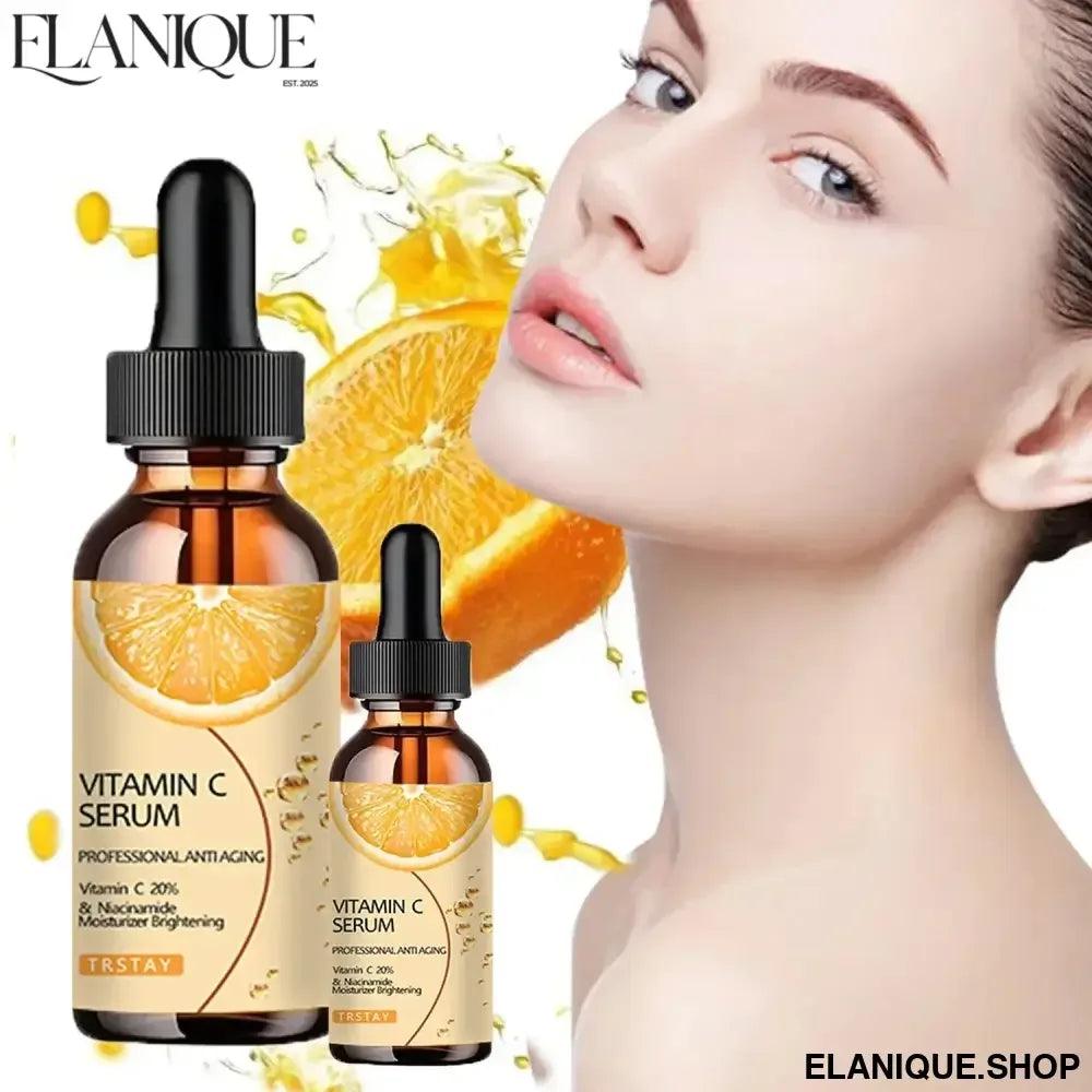 vitamin C essence, mild and non irritating, hydrating, nourishing, leaving skin soft and delicate - Elanique