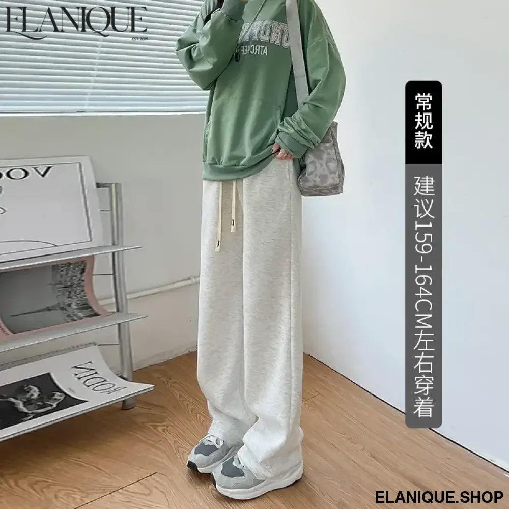 Wide-leg Pants Drooping Pants for Women&